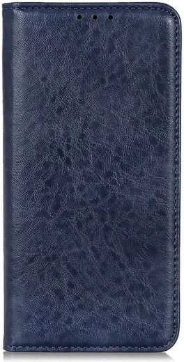 OnePlus 8 Pro Crazy Horse Portemonnee Hoesje Blauw afbeelding 4