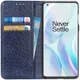 OnePlus 8 Pro Crazy Horse Portemonnee Hoesje Blauw afbeelding 1