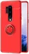 OnePlus 8 Hoesje met Kickstand Ring Rood afbeelding 1