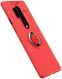 OnePlus 8 Hoesje met Kickstand Ring Rood afbeelding 3