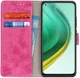 OnePlus 8 Pro Vintage Portemonnee Stand Hoesje Roze afbeelding 1