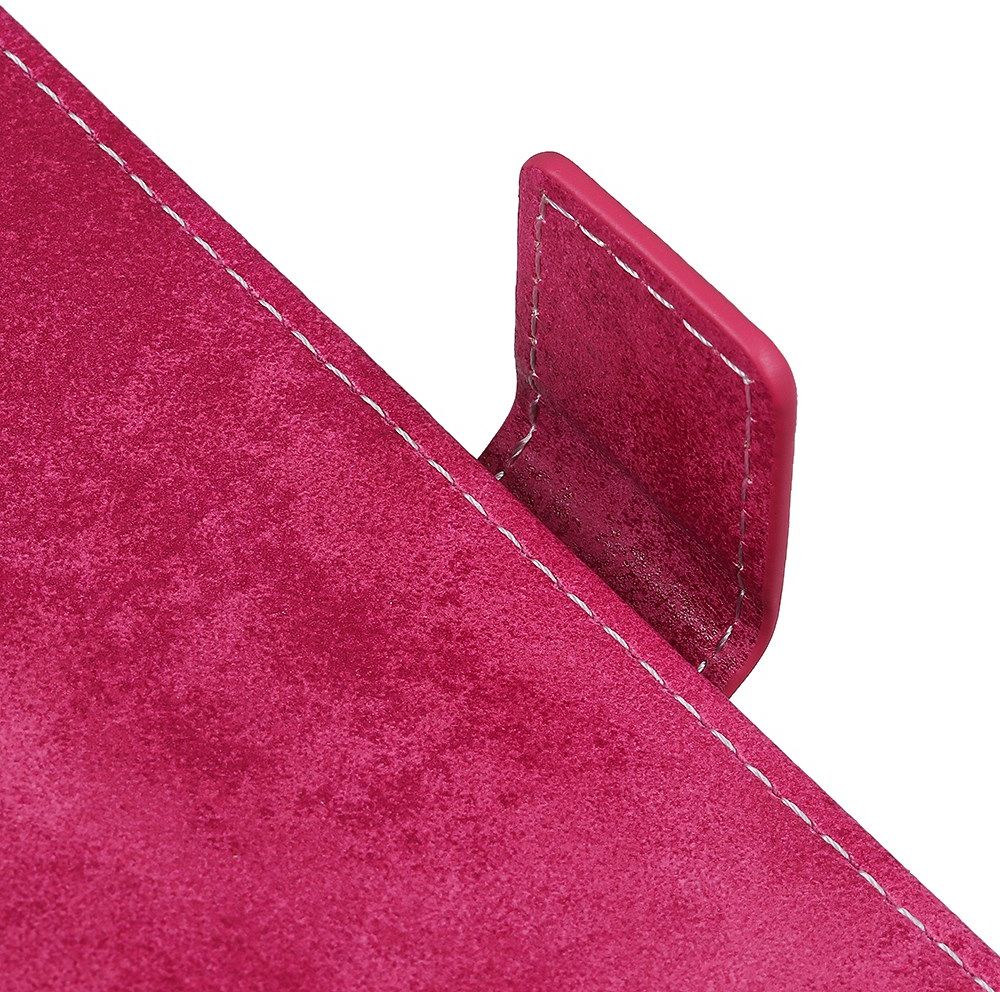OnePlus 8 Pro Vintage Portemonnee Stand Hoesje Roze afbeelding 10