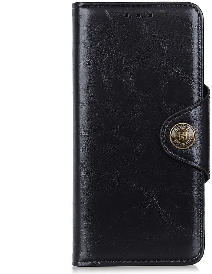 OnePlus 8 Pro Hoesje Portemonnee Luxe Wallet Case Zwart afbeelding 1