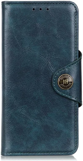OnePlus 8 Pro Hoesje Portemonnee Luxe Wallet Case Blauw afbeelding 1