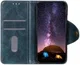 OnePlus 8 Pro Hoesje Portemonnee Luxe Wallet Case Blauw afbeelding 2
