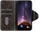 OnePlus 8 Pro Hoesje Portemonnee Luxe Wallet Case Donkerbruin afbeelding 2