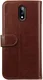 Rosso Element Nokia 2.3 Hoesje Book Cover Wallet Case Bruin afbeelding 5