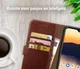 Rosso Element Nokia 2.3 Hoesje Book Cover Wallet Case Bruin afbeelding 9