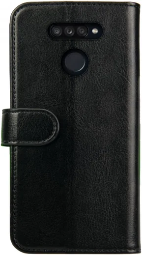 Rosso Element LG K50S Hoesje Book Cover Wallet Case Zwart afbeelding 2