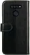 Rosso Element LG K50S Hoesje Book Cover Wallet Case Zwart afbeelding 2