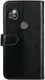 Rosso Element Motorola One Hyper Hoesje Book Cover Wallet Case Zwart afbeelding 2