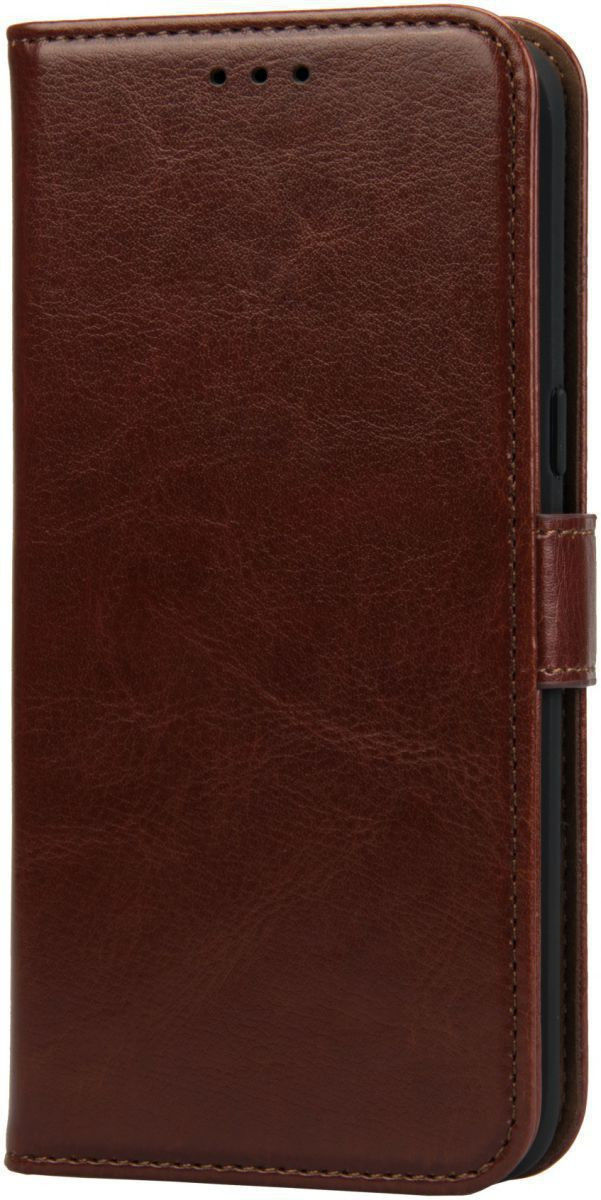 Rosso Element Motorola One Hyper Hoesje Book Cover Wallet Case Bruin afbeelding 12