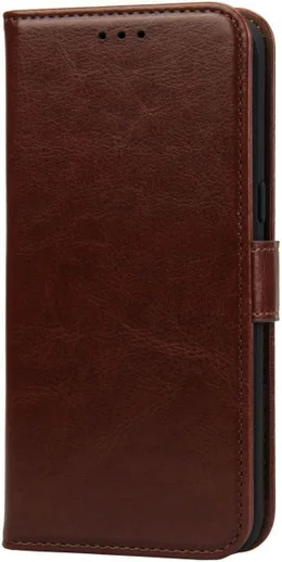 Rosso Element Motorola One Hyper Hoesje Book Cover Wallet Case Bruin afbeelding 12