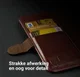 Rosso Element Motorola One Hyper Hoesje Book Cover Wallet Case Bruin afbeelding 10