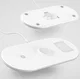 Baseus 3-in-1 18W Draadloze Oplader Smartphone Apple Watch AirPods Wit afbeelding 7