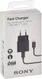 Orginele Sony USB-C Snellader Set 1M 3A Zwart afbeelding 4