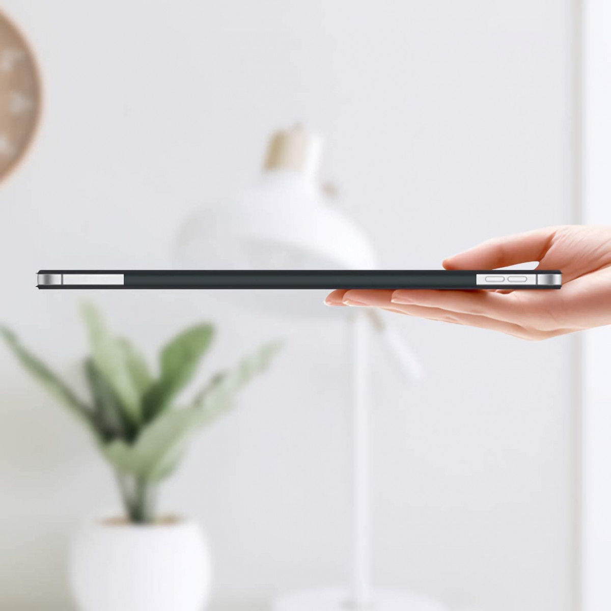 Apple iPad Pro 12.9 2018 / 2020 Hoes Tri-Fold Folio Zwart afbeelding 4