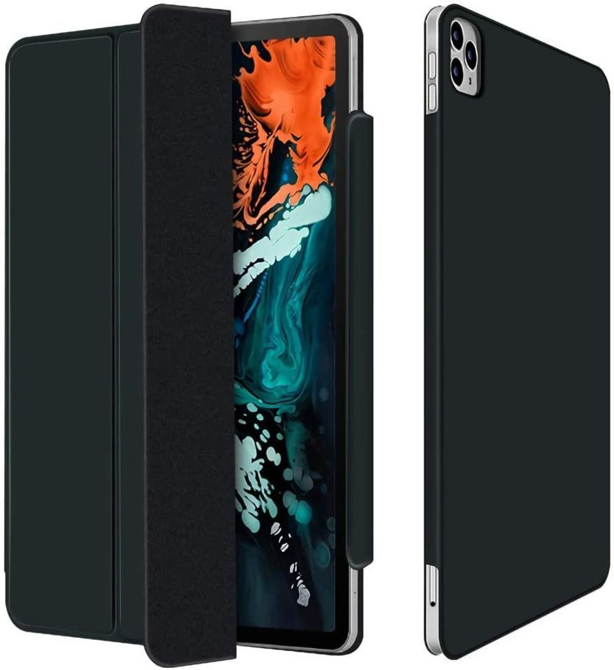 iPad Pro 11 / iPad Air (2020/2022) Magnetische Hoes Tri-Fold Zwart afbeelding 1