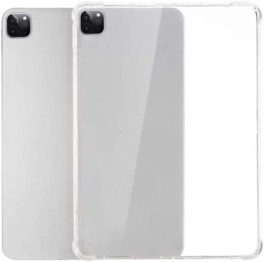 Apple iPad Pro 11 (2018/2020/2021) Hoes Schokbestendig TPU Transparant afbeelding 1