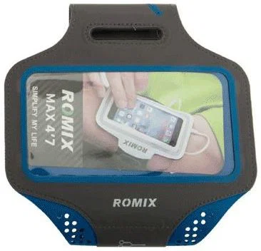 Sportarmband Universeel Hoesje voor het Hardlopen 4.7 inch Blauw afbeelding 2