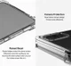 IMAK OnePlus 8 Hoesje Flexibel TPU met Screenprotector Metaal Zwart afbeelding 8