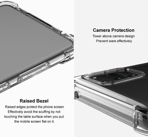 IMAK OnePlus 8 Hoesje Flexibel TPU met Screenprotector Matte Zwart afbeelding 8