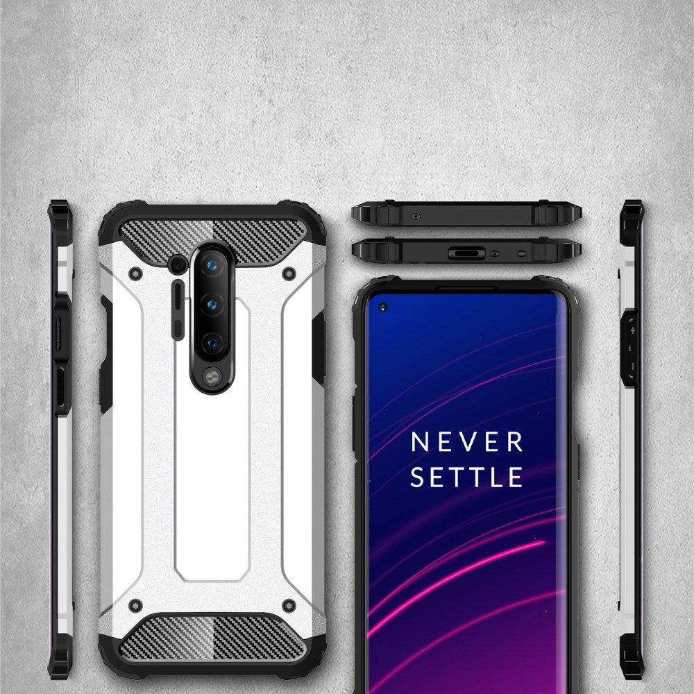 OnePlus 8 Pro Hoesje Shock Proof Hybride Back Cover Goud afbeelding 6