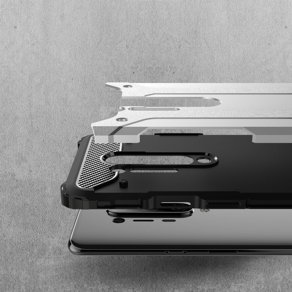 OnePlus 8 Pro Hoesje Shock Proof Hybride Back Cover Goud afbeelding 7