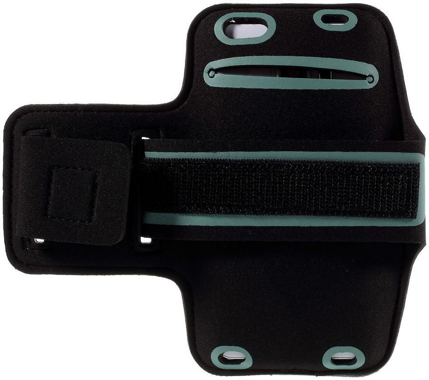 Universele Hardloop Armband en Sporthoesje voor Telefoons Groot Zwart afbeelding 9