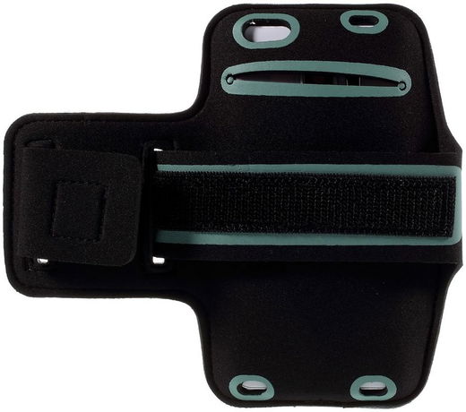 Universele Hardloop Armband en Sporthoesje voor Telefoons Groot Zwart afbeelding 9