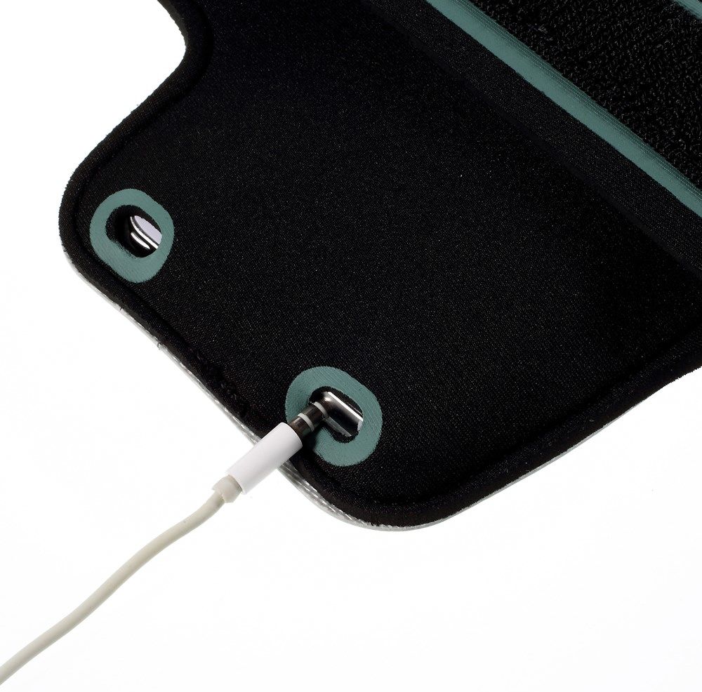 Universele Hardloop Armband en Sporthoesje voor Telefoons Groot Zwart afbeelding 12