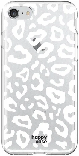 HappyCase iPhone SE 2020/2022 Hoesje Flexibel TPU Luipaard Print afbeelding 4
