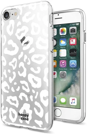 HappyCase iPhone SE 2020/2022 Hoesje Flexibel TPU Luipaard Print afbeelding 6