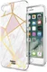 HappyCase iPhone SE 2020/2022 Hoesje Flexibel TPU Roze Marmer Print afbeelding 5