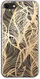 HappyCase Apple iPhone SE 2020 Hoesje Flexibel TPU Golden Leaves Print afbeelding 1
