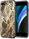 HappyCase Apple iPhone SE 2020 Hoesje Flexibel TPU Golden Leaves Print afbeelding 2