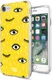 HappyCase iPhone SE 2020/2022 Hoesje Flexibel TPU Yellow Eye Print afbeelding 5