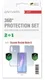 4smarts 360° Protection Set Xiaomi Redmi Note 8 Transparant afbeelding 2