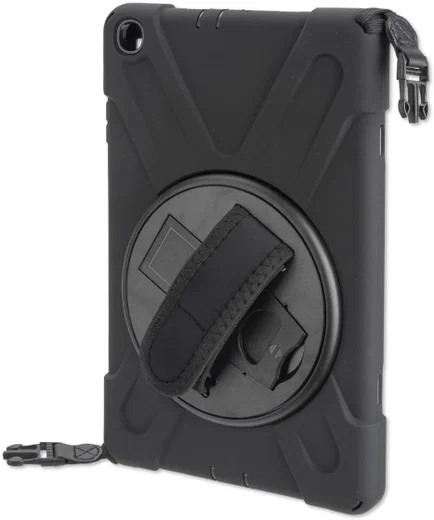 4smarts Rugged GRIP Samsung Galaxy Tab A 10.1 (2019) Hoes Zwart afbeelding 5