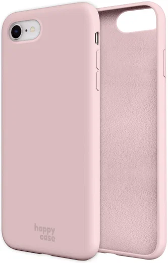 HappyCase iPhone SE 2020/2022 Hoesje Siliconen Back Cover Roze afbeelding 2
