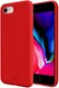 HappyCase iPhone SE 2020/2022 Hoesje Siliconen Back Cover Rood afbeelding 1
