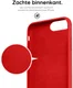HappyCase iPhone SE 2020/2022 Hoesje Siliconen Back Cover Rood afbeelding 6