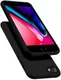 HappyCase iPhone SE 2020/2022 Hoesje Siliconen Back Cover Zwart afbeelding 2