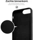 HappyCase iPhone SE 2020/2022 Hoesje Siliconen Back Cover Zwart afbeelding 7
