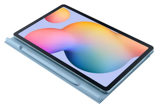 Originele Samsung Galaxy Tab S6 Lite Hoes Book Cover Blauw afbeelding 5