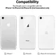Ringke Fusion Apple iPhone SE (2020/2022) Hoesje Transparant/Zwart afbeelding 9