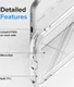 Ringke Air iPhone SE (2020/2022)/8/7 Hoesje Flexibel TPU Transparant afbeelding 6