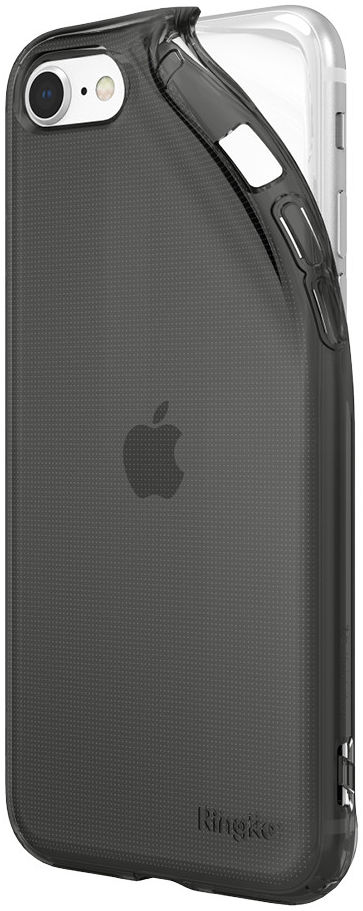 Ringke Air iPhone SE (2020/2022)/8/7 Hoesje Flexibel TPU Zwart afbeelding 1