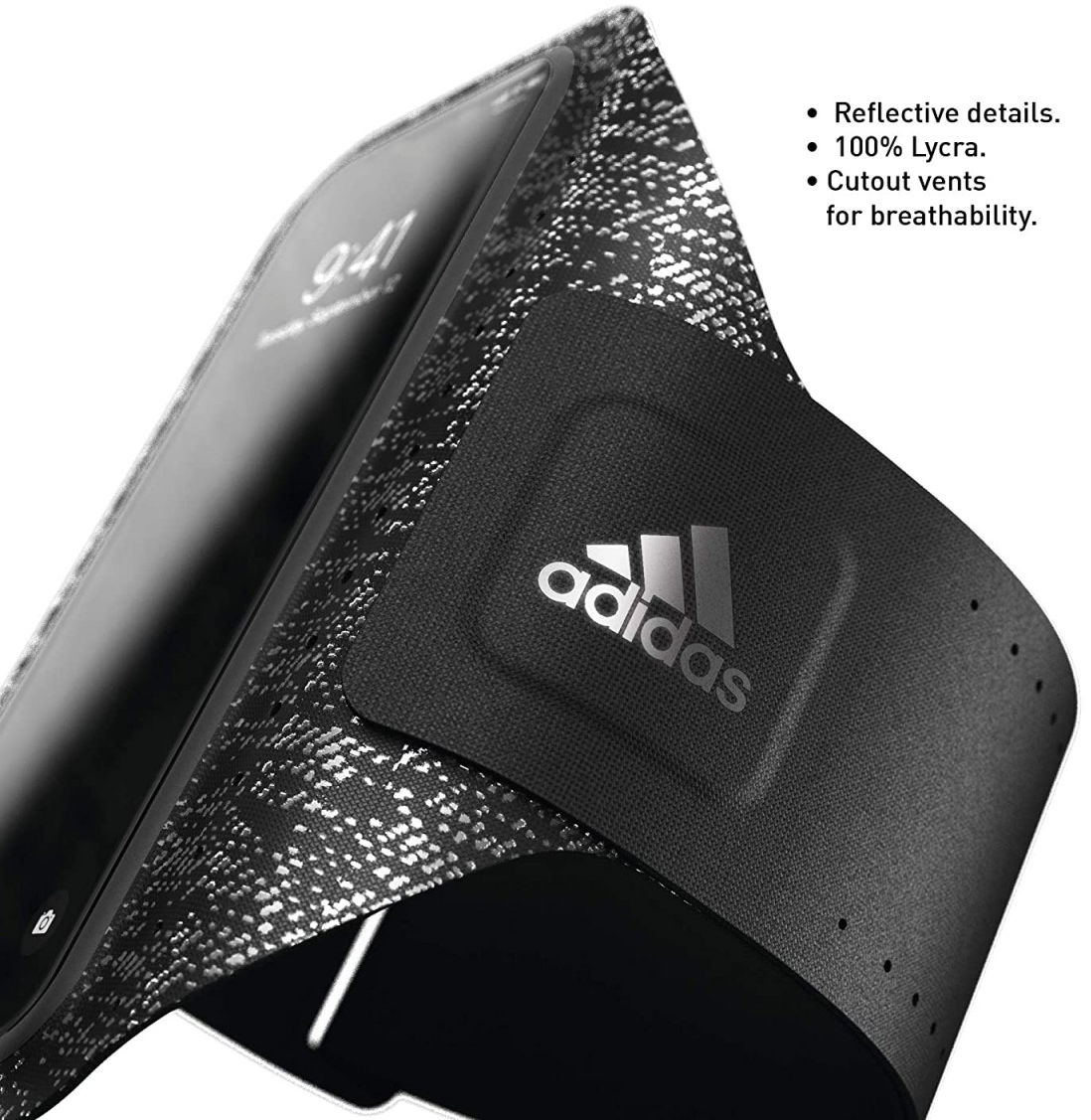 Adidas Smartphone Sport Armband voor het Hardlopen 5.5 Inch Zwart afbeelding 6