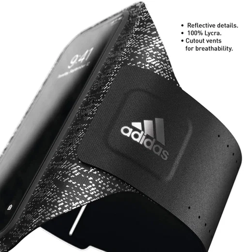Adidas Smartphone Sport Armband voor het Hardlopen 5.5 Inch Zwart afbeelding 6